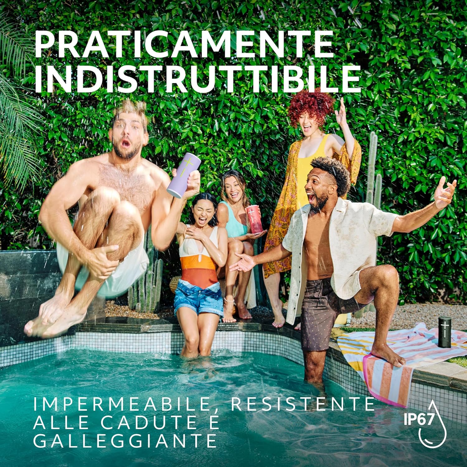 Ultimate Ears BOOM 4 - Altoparlante Bluetooth Impermeabile, Blu - immagine 4