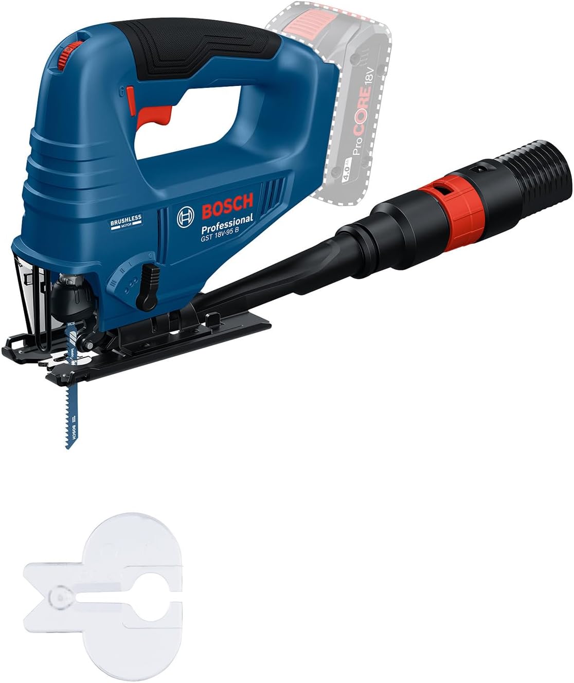 Bosch Professional 18V System Seghetto alternativo a batteria GST 18V-95 B
