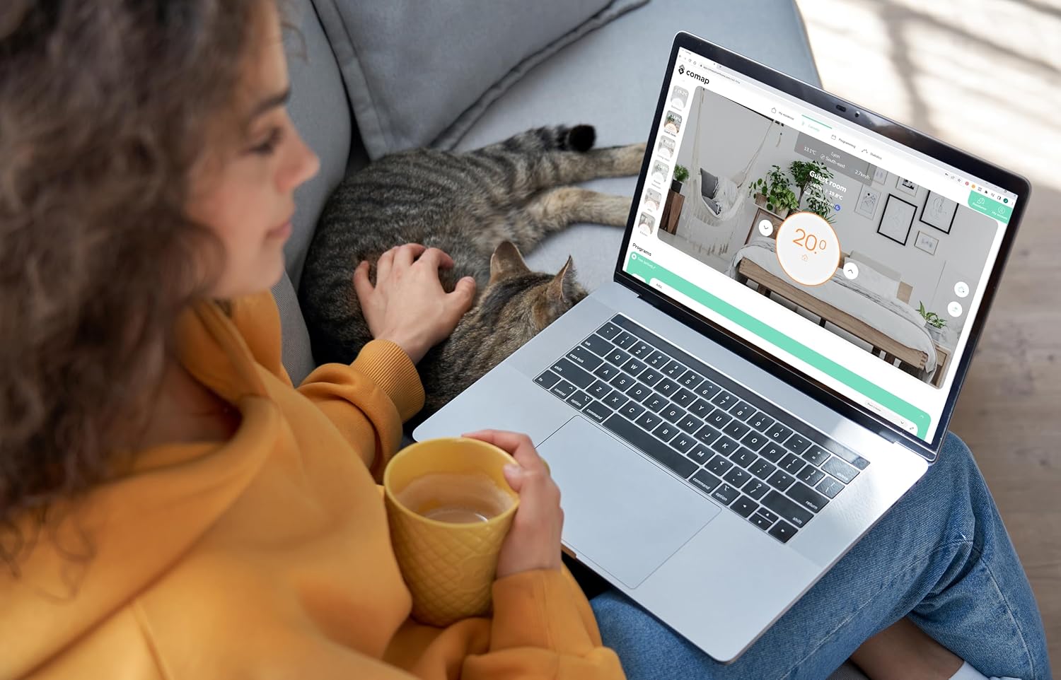 Comap Smart Home - Termostato Programmabile Senza Fili - immagine 6