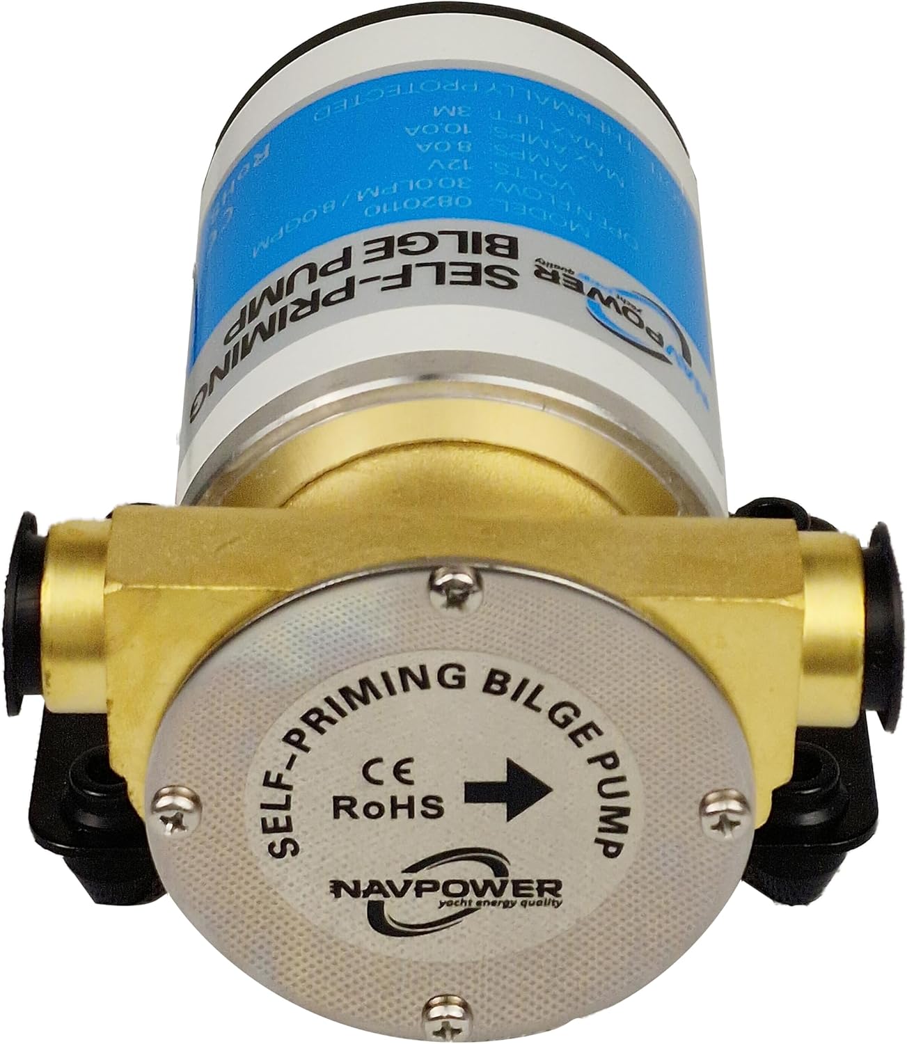 Pompa Autoadescante 12V NAVPOWER 33L/min - immagine 2