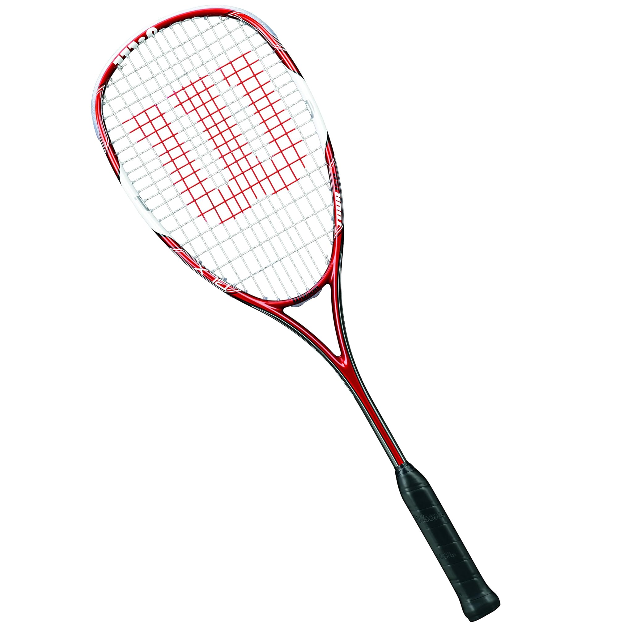 Wilson Racchetta da Squash Tour 150, Rosso/Bianco