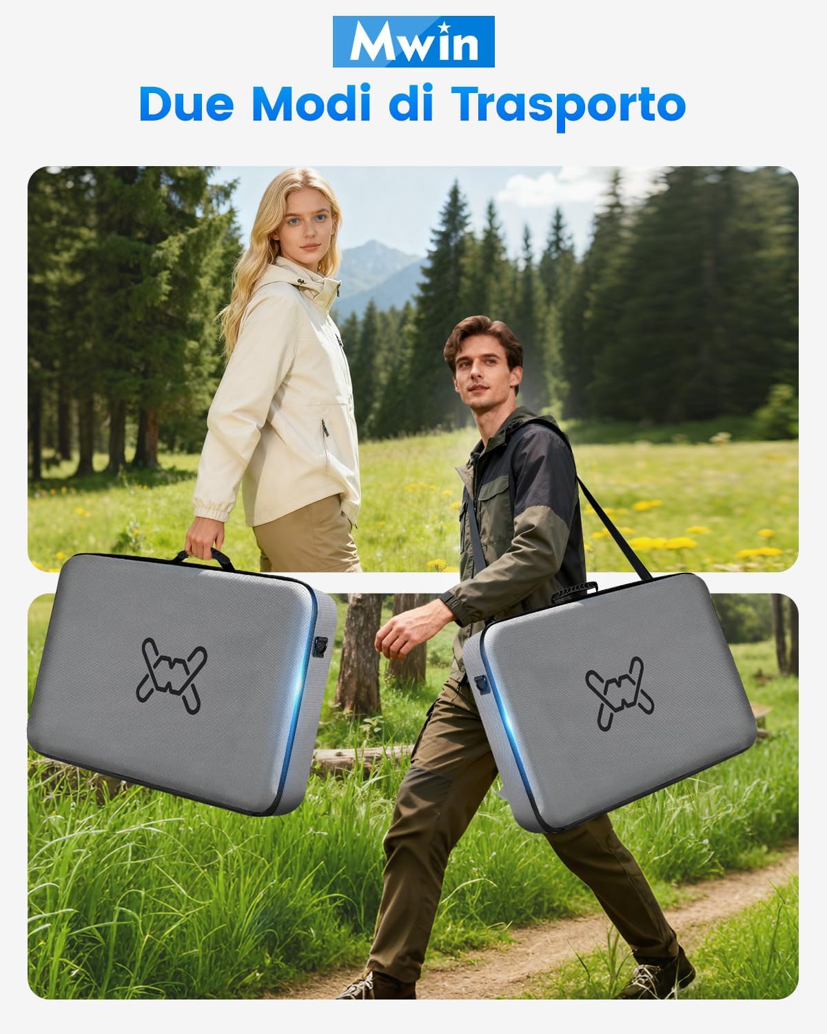 Mwin Custodia Trasporto per Starlink Gen 3 - immagine 6