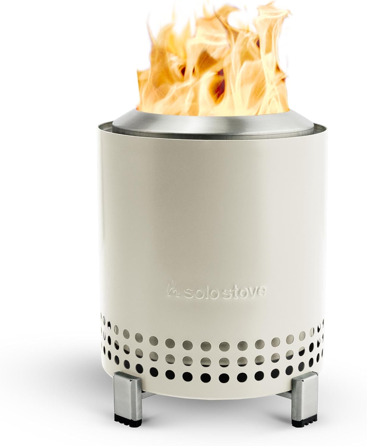 Solo Stove Mesa Braciere da Tavolo con Supporto, Bianco - immagine 1