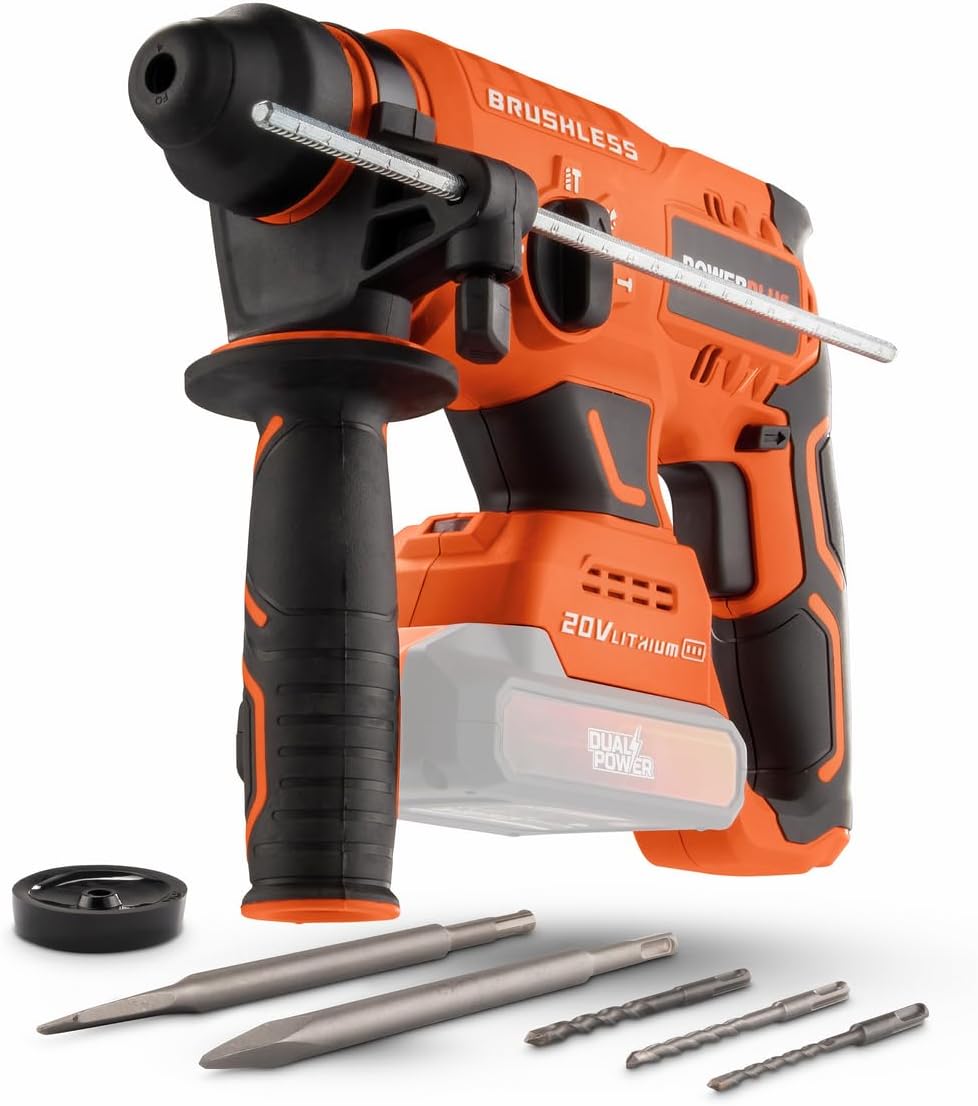 Powerplus POWDP15630 Martello a percussione 20 V senza batteria né caricatore