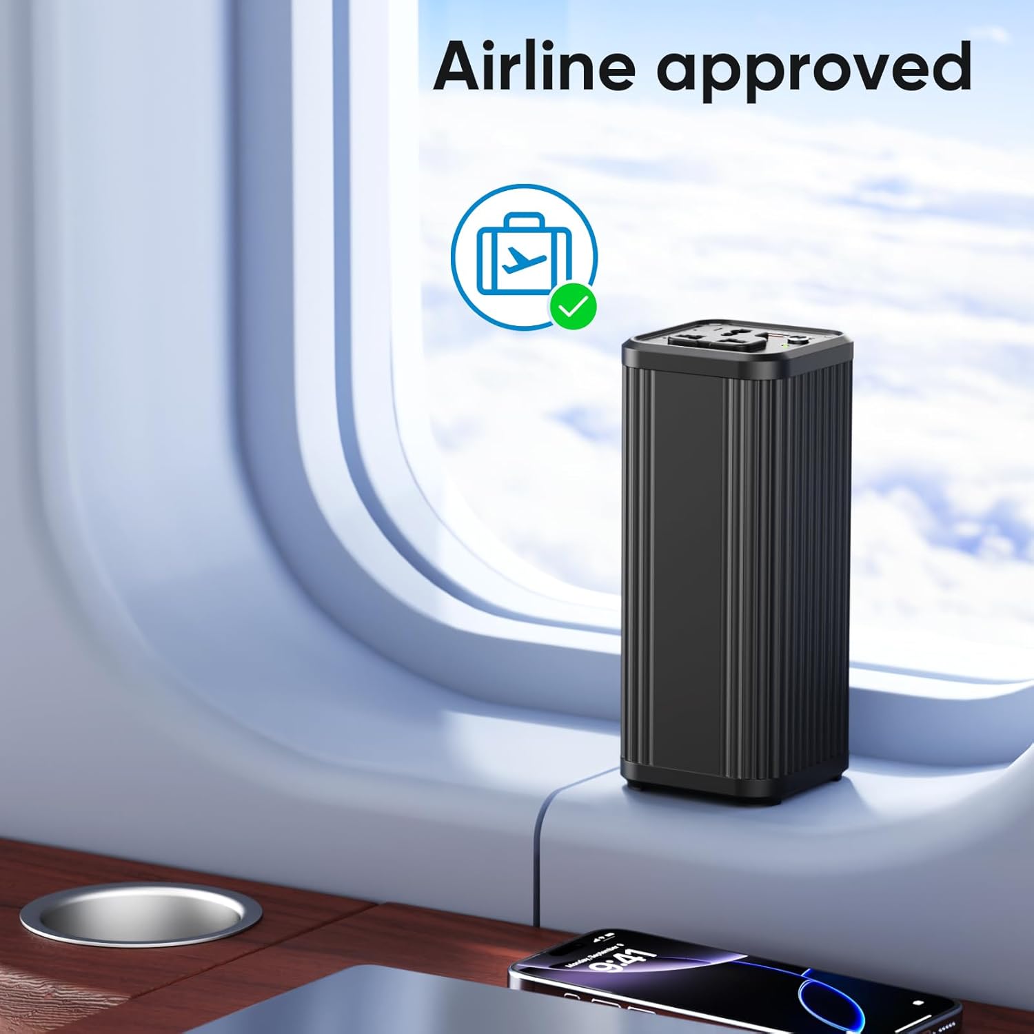 Powerstation N22 - Batteria Esterna 27000 mAh con AC 100W - immagine 6