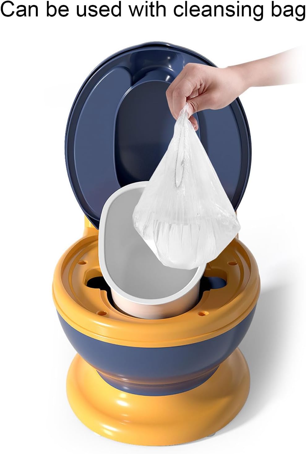 Vasino di Transizione per Bambini con Spazio Salviette - immagine 4