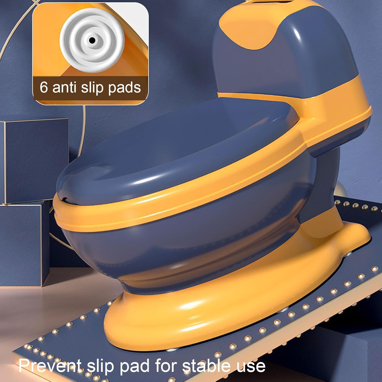 Vasino di Transizione per Bambini con Spazio Salviette - immagine 5