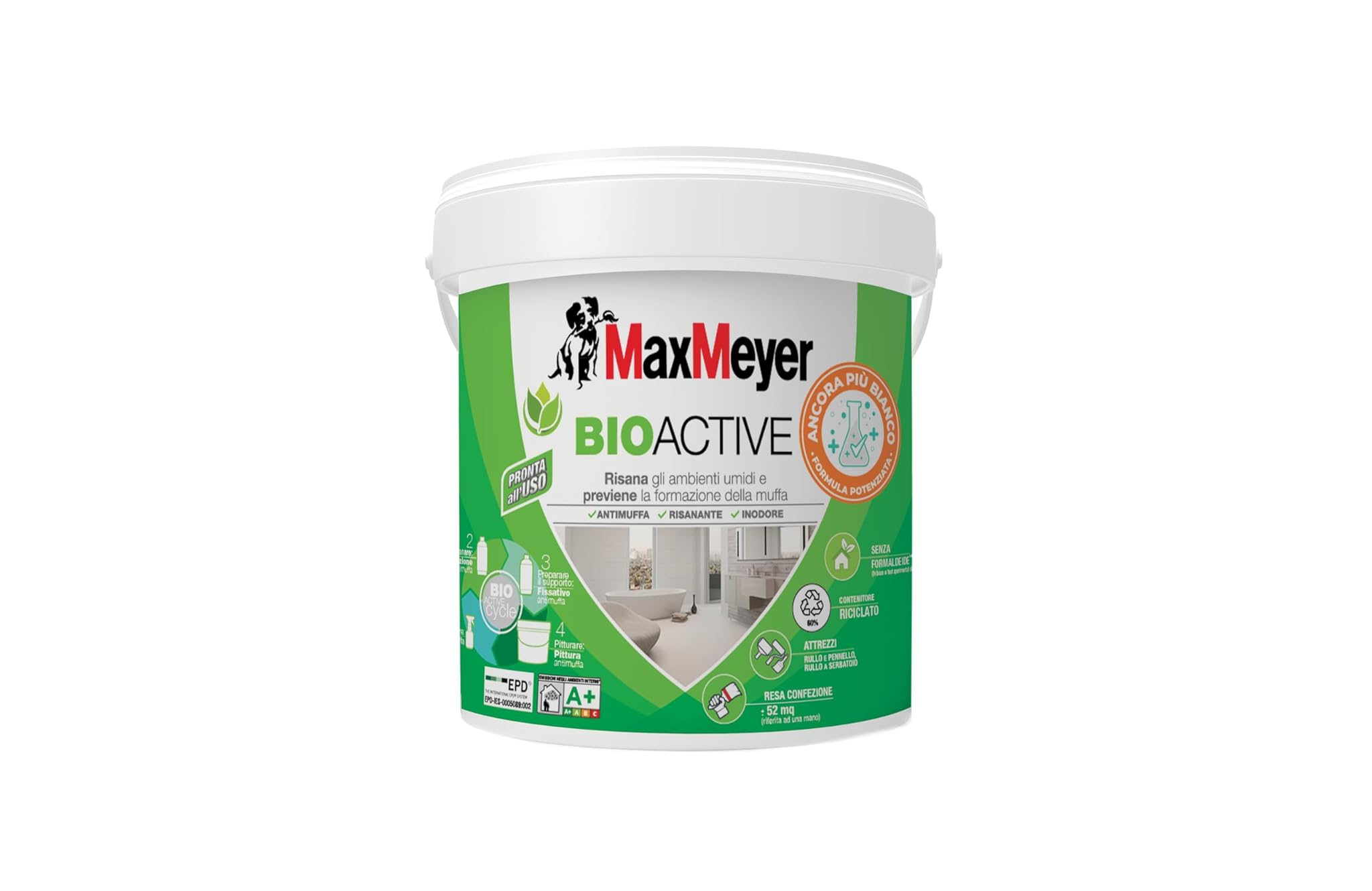 MAXMEYER Bioactive A+ Plus 4L, Bianco, 4 L, 2025
