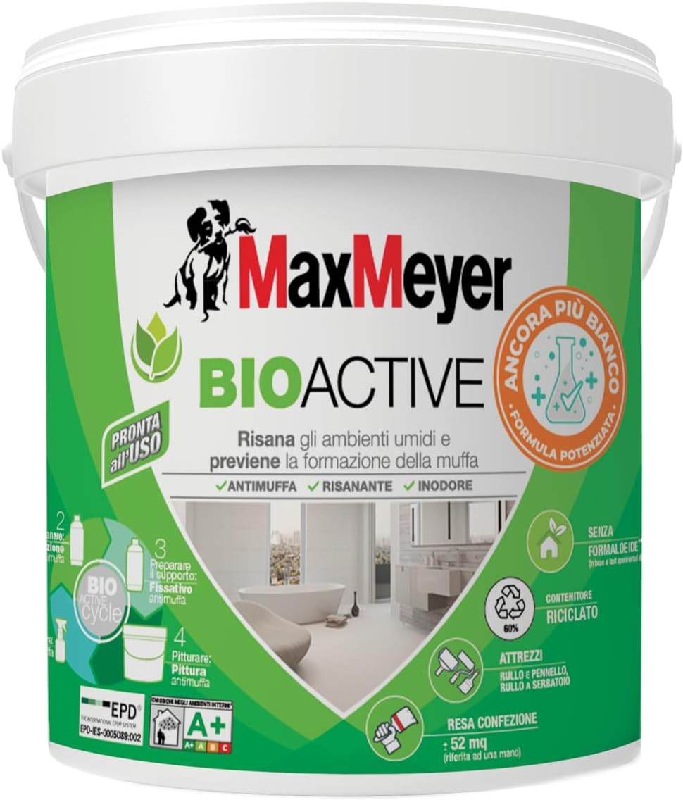 MAXMEYER Bioactive A+ Plus 4L, Bianco, 4 L, 2025 - immagine 1