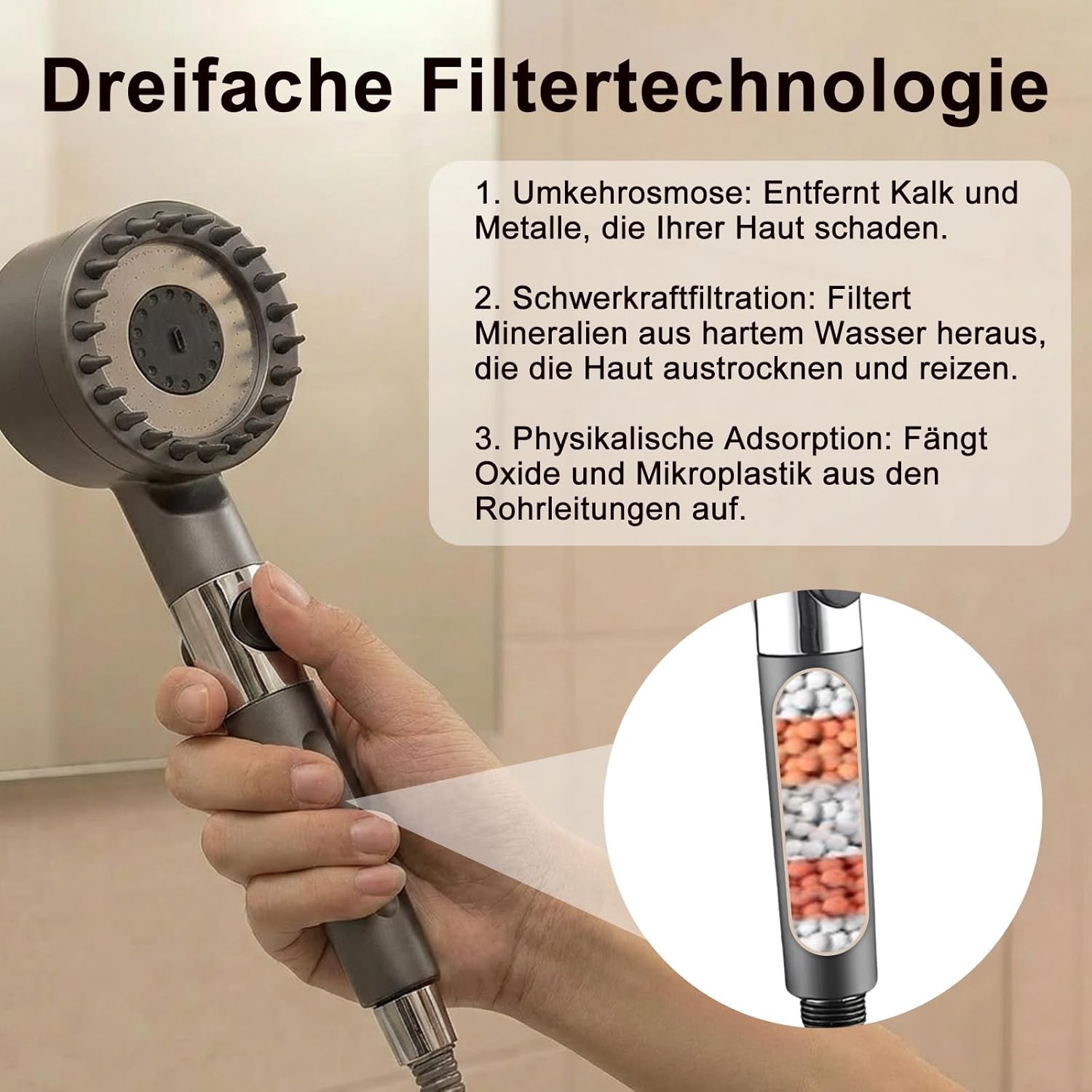 Pulifer Doccino Filtrante per Doccia - immagine 4