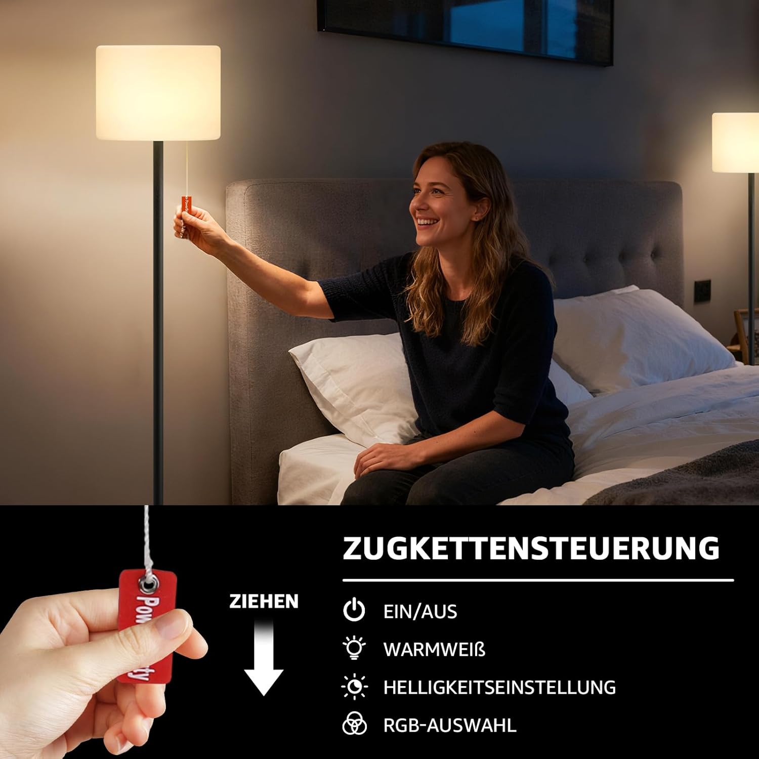 Malux Lampada da Terra Solare Esterni con Sensore - immagine 5