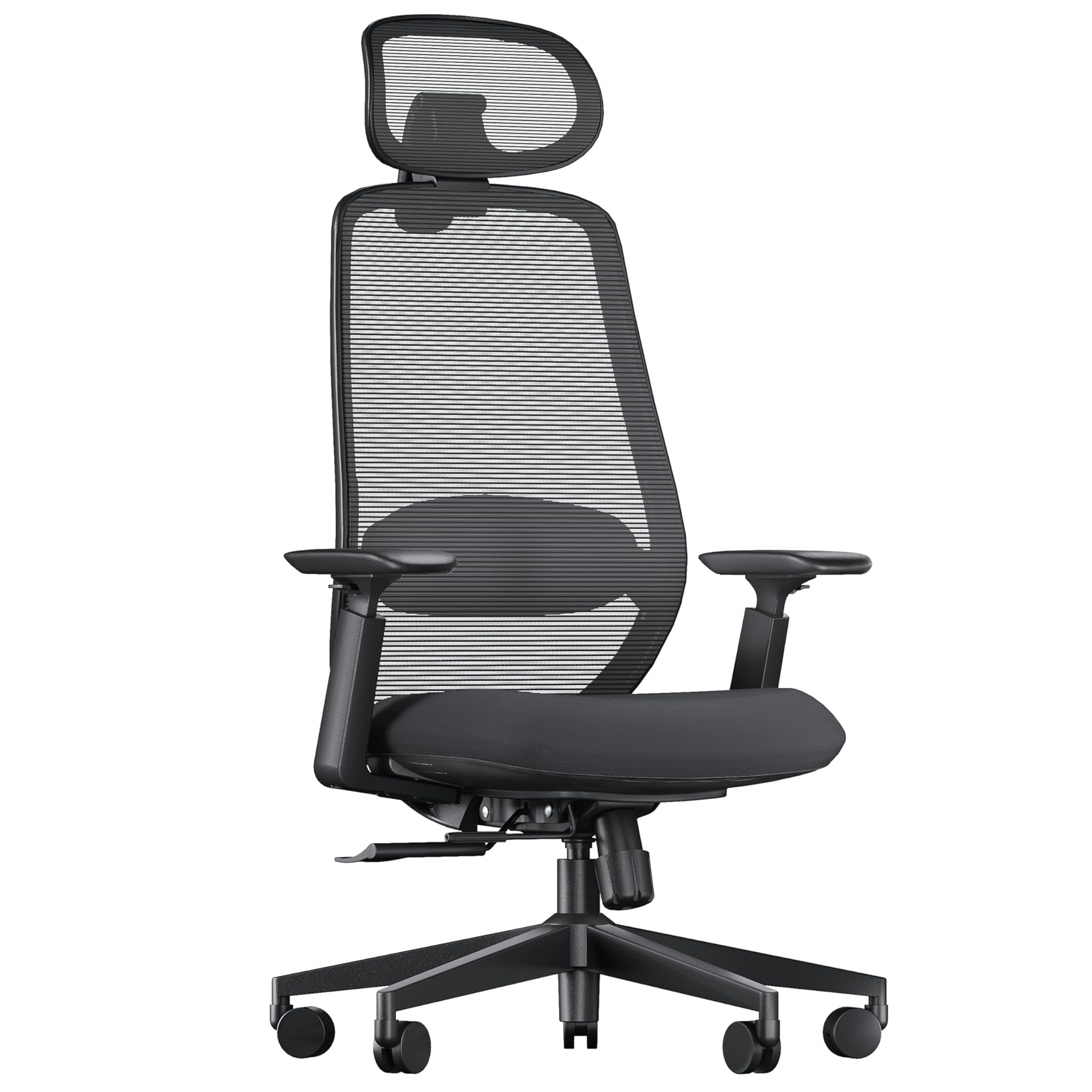 Protoarc EC200 - Sedia Ufficio Ergonomica Girevole, Nero