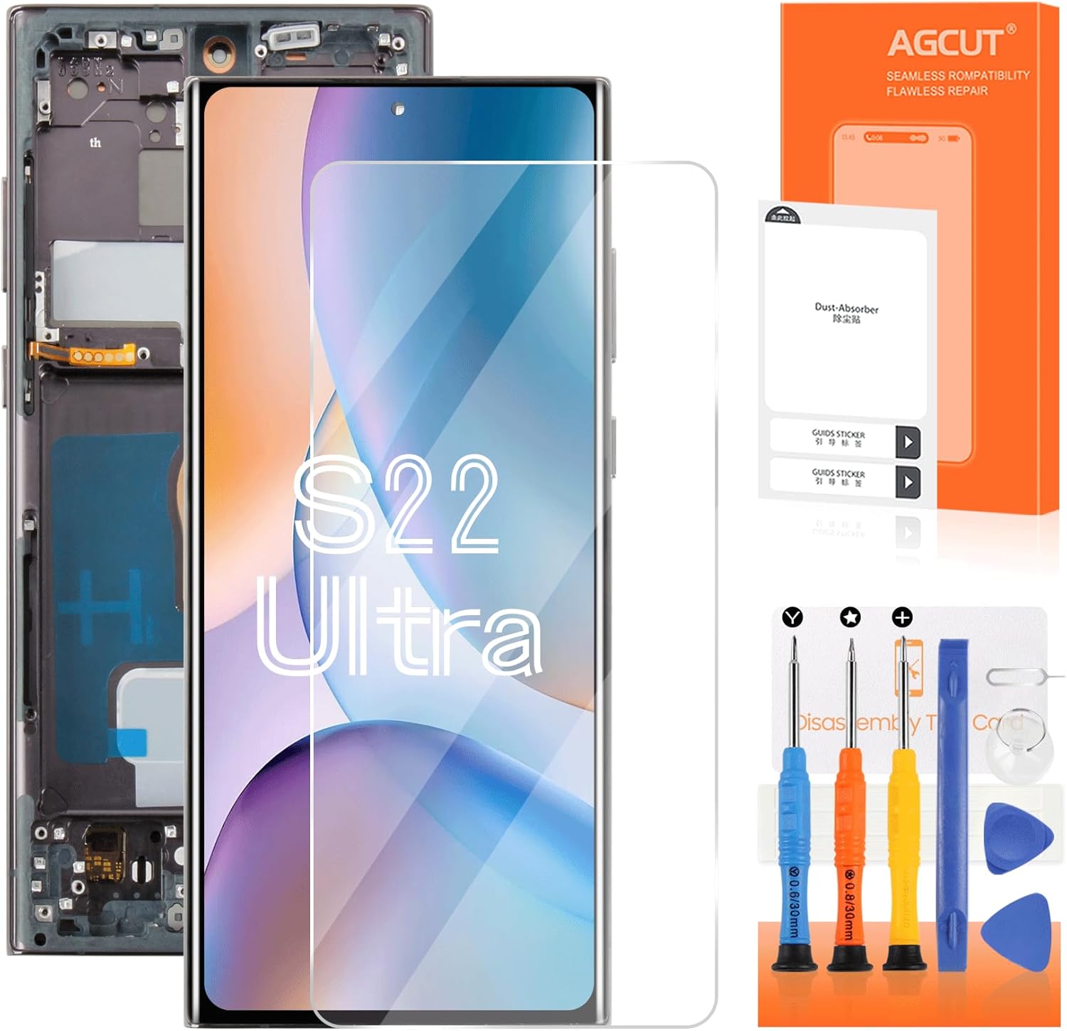 Display LCD OLED per Samsung S22 Ultra 5G US Version - immagine 1