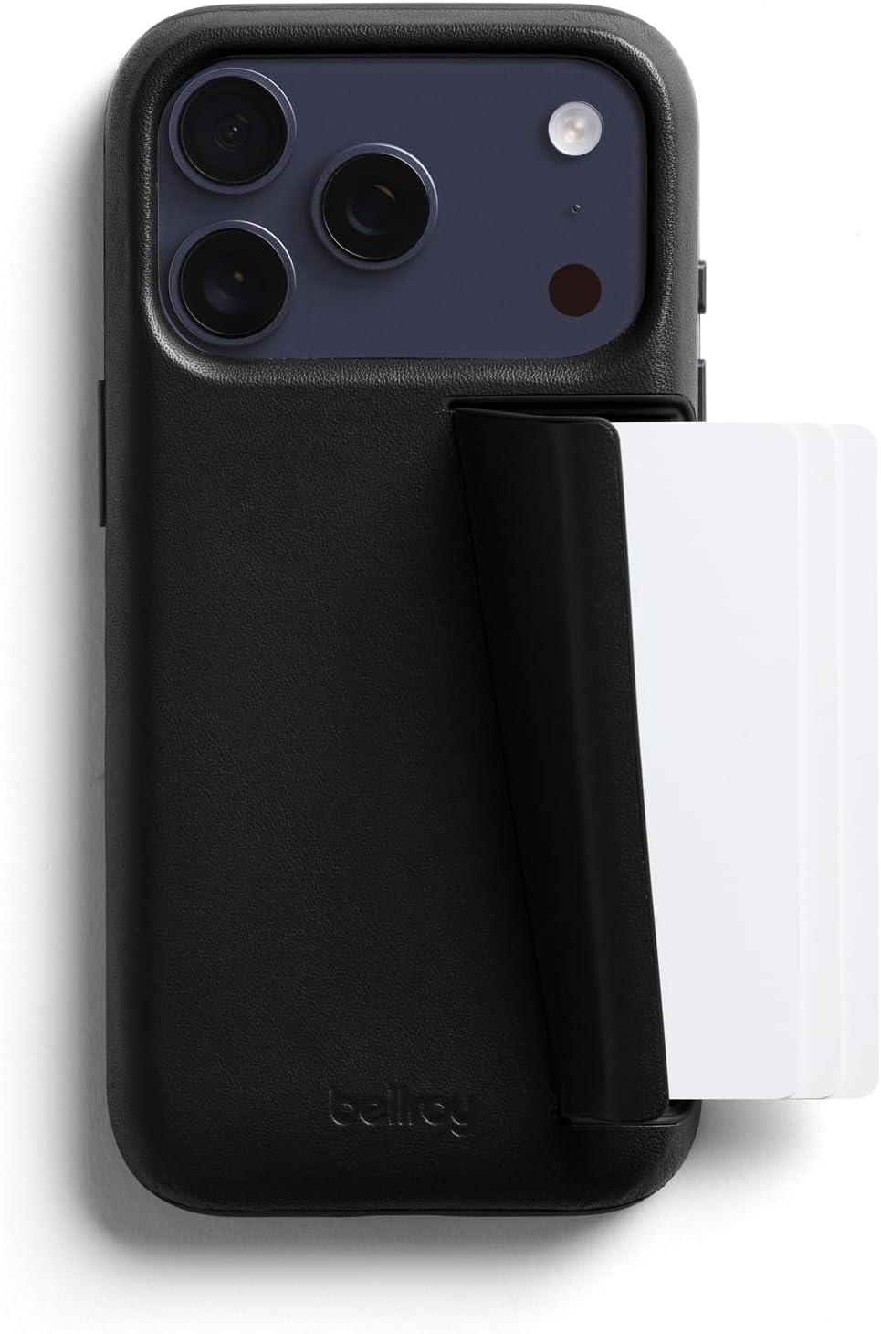 Bellroy Phone Case – 3 Card per iPhone 17 Pro, Black - immagine 1