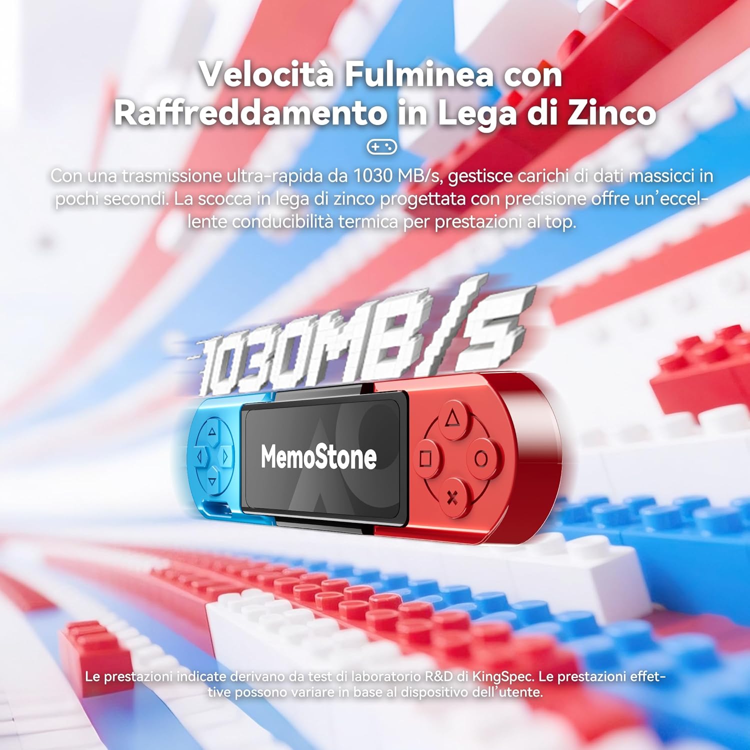 Kingspec MemoStone SSD USB 1TB 1030 MB/s - immagine 3
