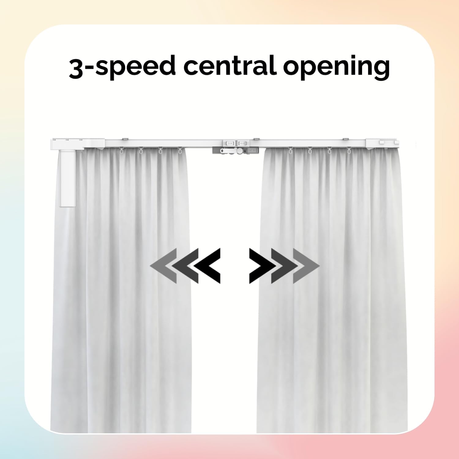 Binario per Tende Motorizzato Smart Track con Telecomando - immagine 6