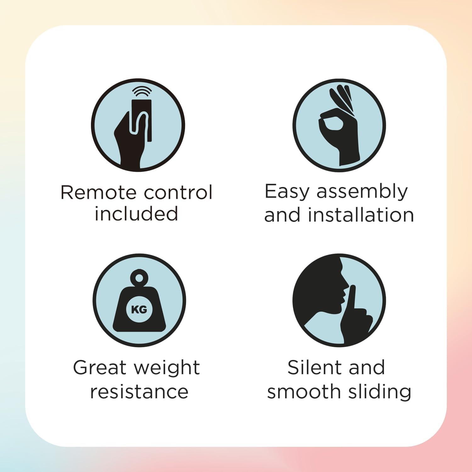 Binario per Tende Motorizzato Smart Track con Telecomando - immagine 7