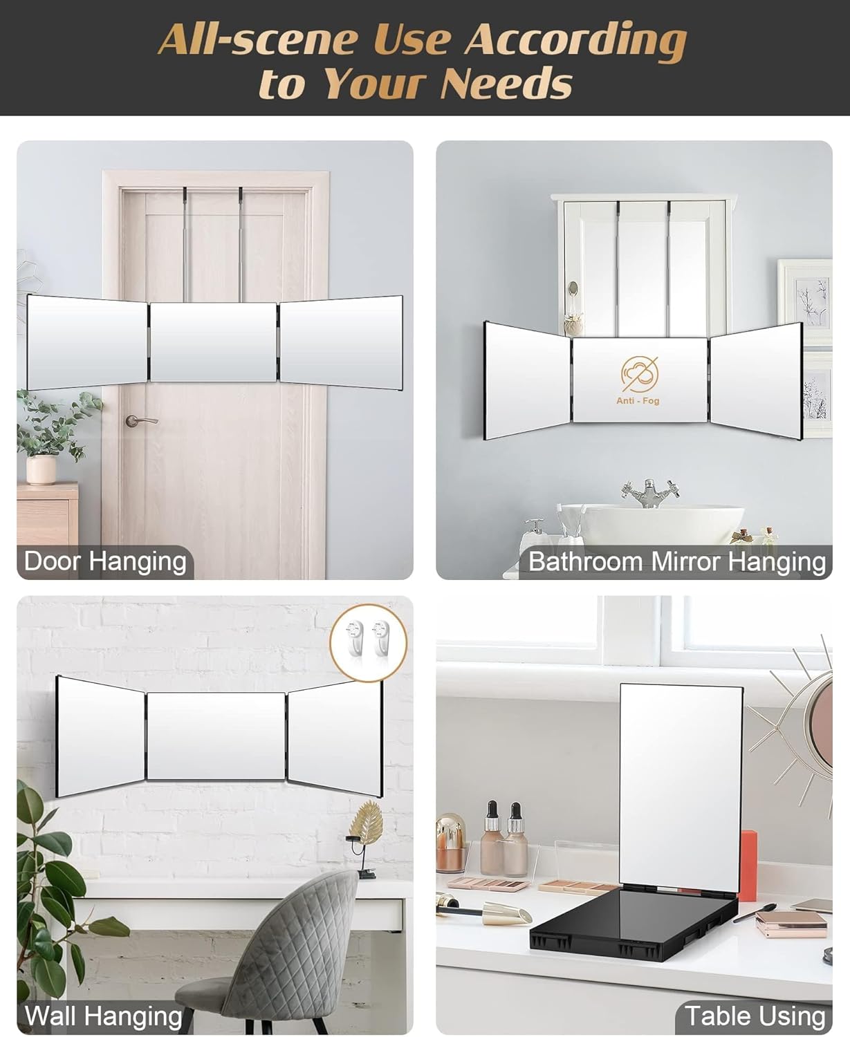 Jusron Specchio Autofocalizzato 360 Gradi HD - immagine 3