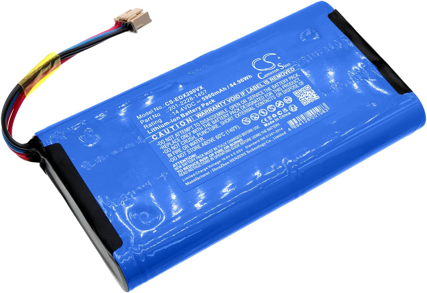 TECHTEK Batteria 5900mAh per Ecovacs Deebot X2 OMNI - immagine 1