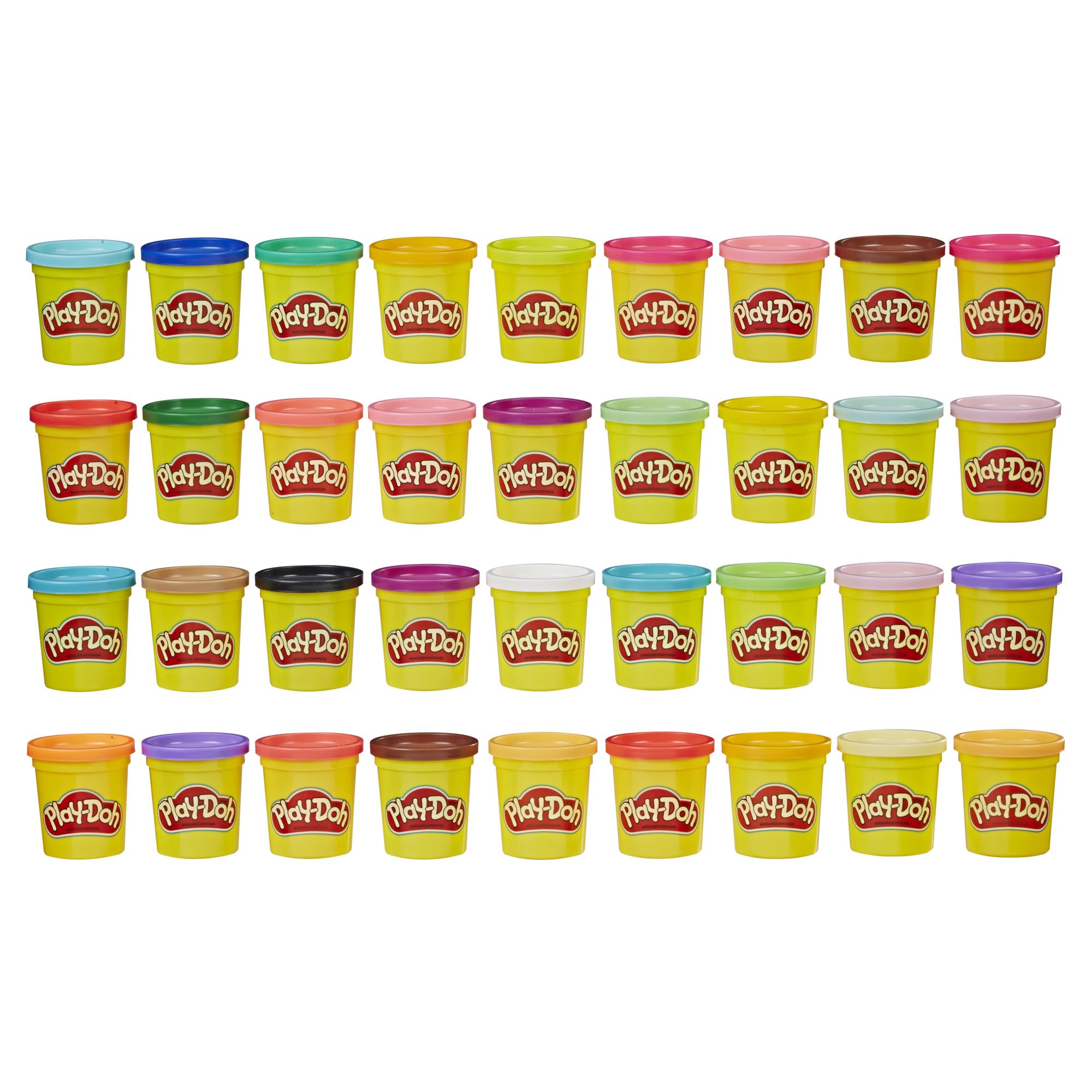 Play-doh Mega Pack Confezione da 36 Lattine