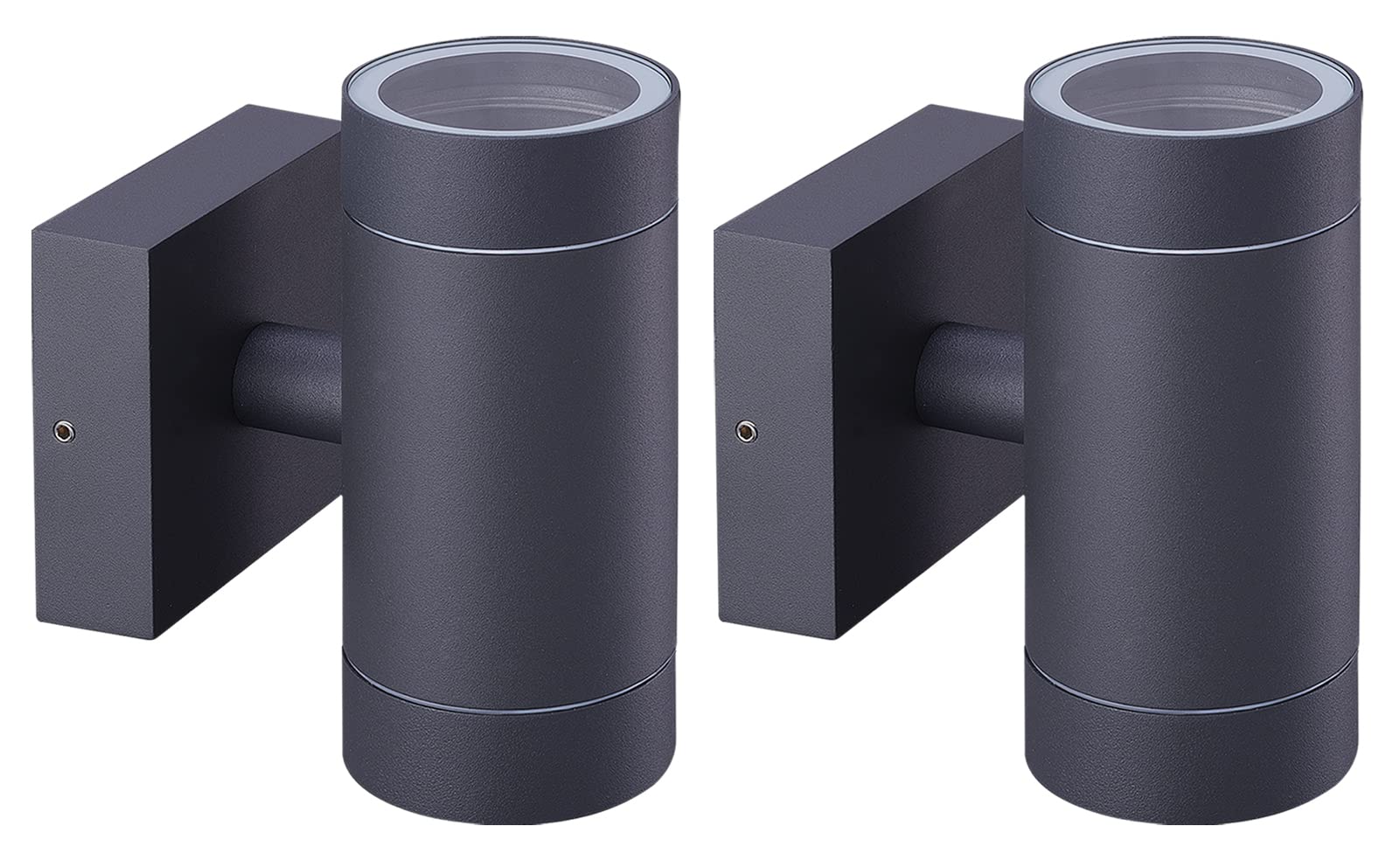 Ebion 2 Pezzi Applique da Esterno GU10 IP54