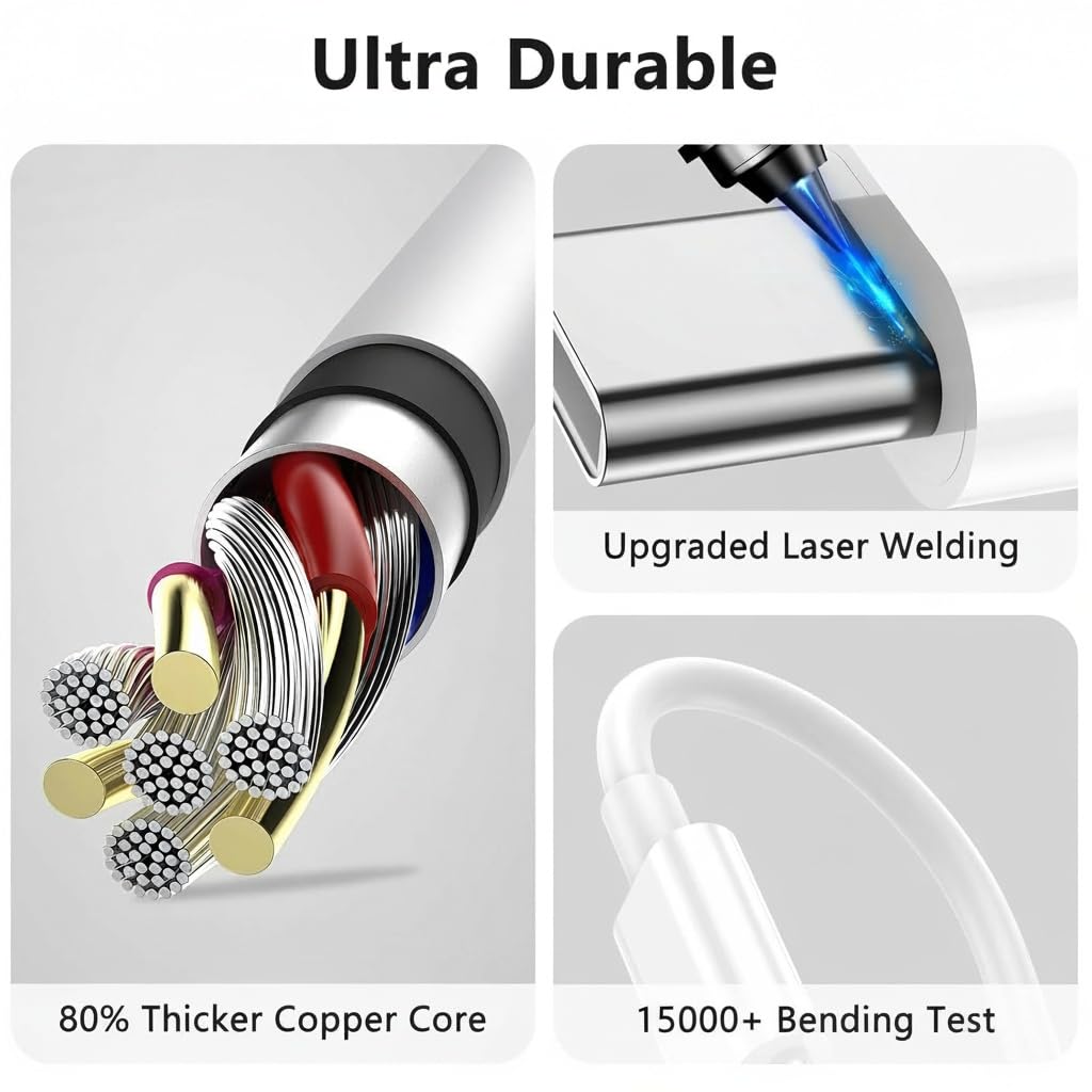 Cavo USB C a USB C 60W [2 Pezzi] - immagine 5