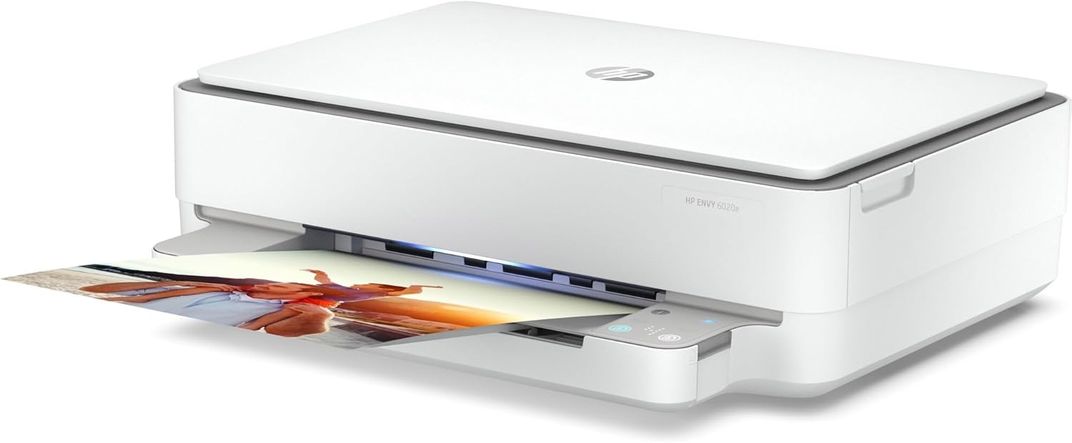 Hp Envy 6020e Stampante Multifunzione A4 a Colori, Bianca - immagine 7