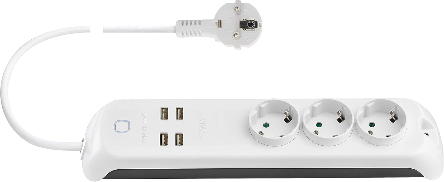 Vimar 00447.CK.B Presa Multipla Smart - immagine 1