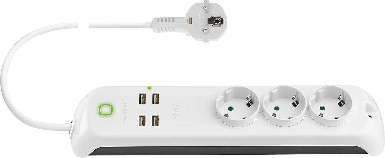 Vimar 00447.CK.B Presa Multipla Smart - immagine 2