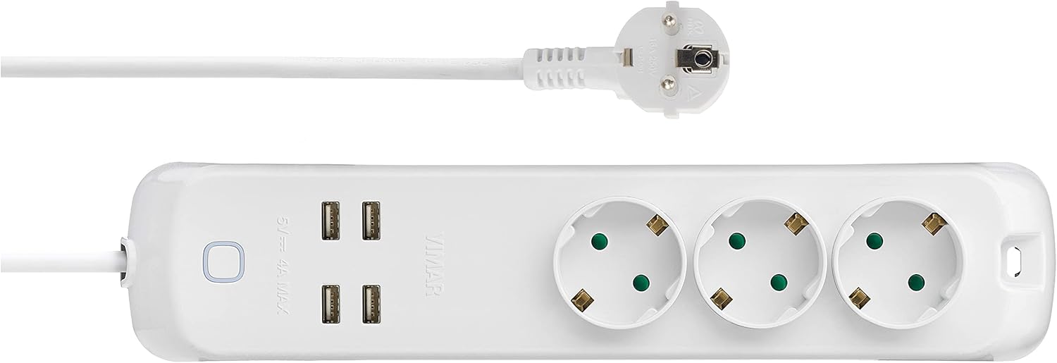 Vimar 00447.CK.B Presa Multipla Smart - immagine 3