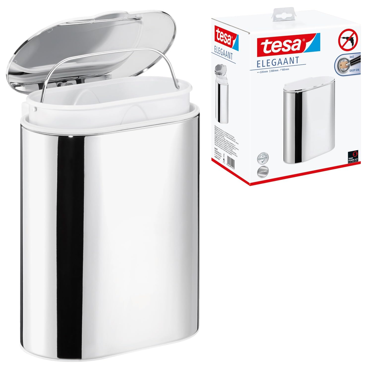 tesa® Elegaant Cosmetic Dustbin