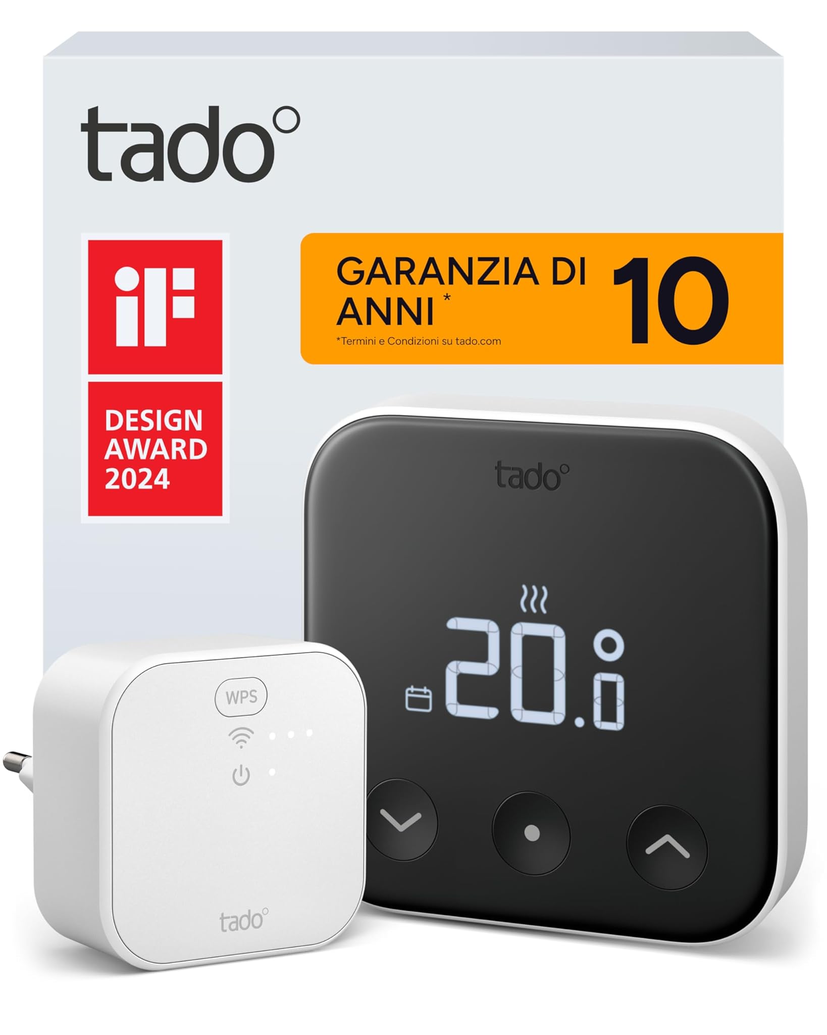 Tado° Termostato Intelligente X - Starter Kit Cablato