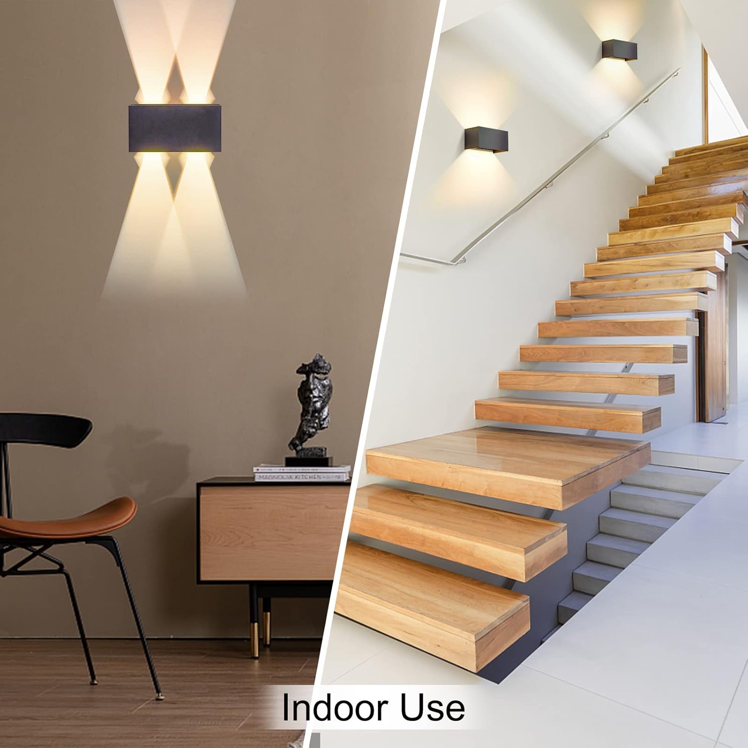 Celavy Applique da Parete LED IP65, Antracite - immagine 6