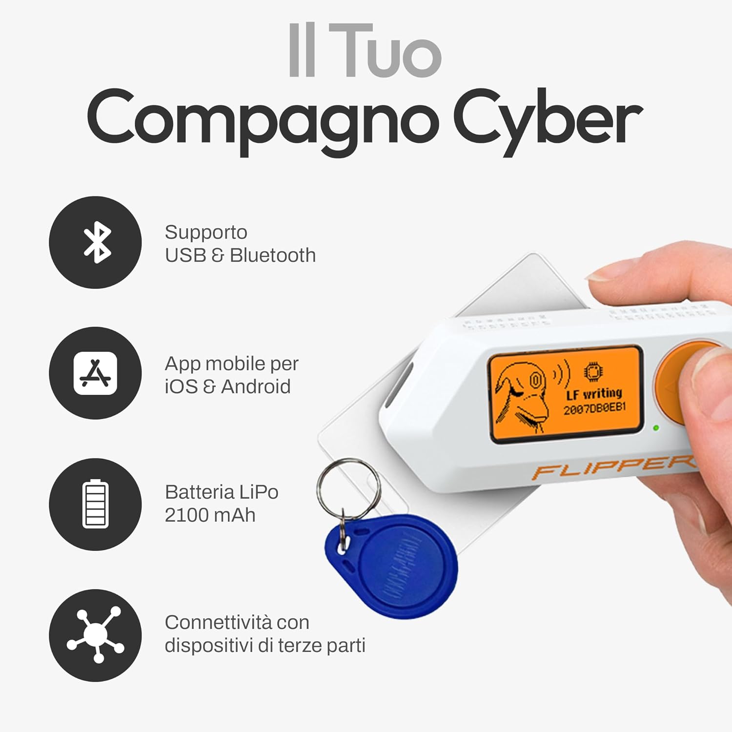 Flipper Zero Set con Custodia e Scheda Memoria 64GB - immagine 4
