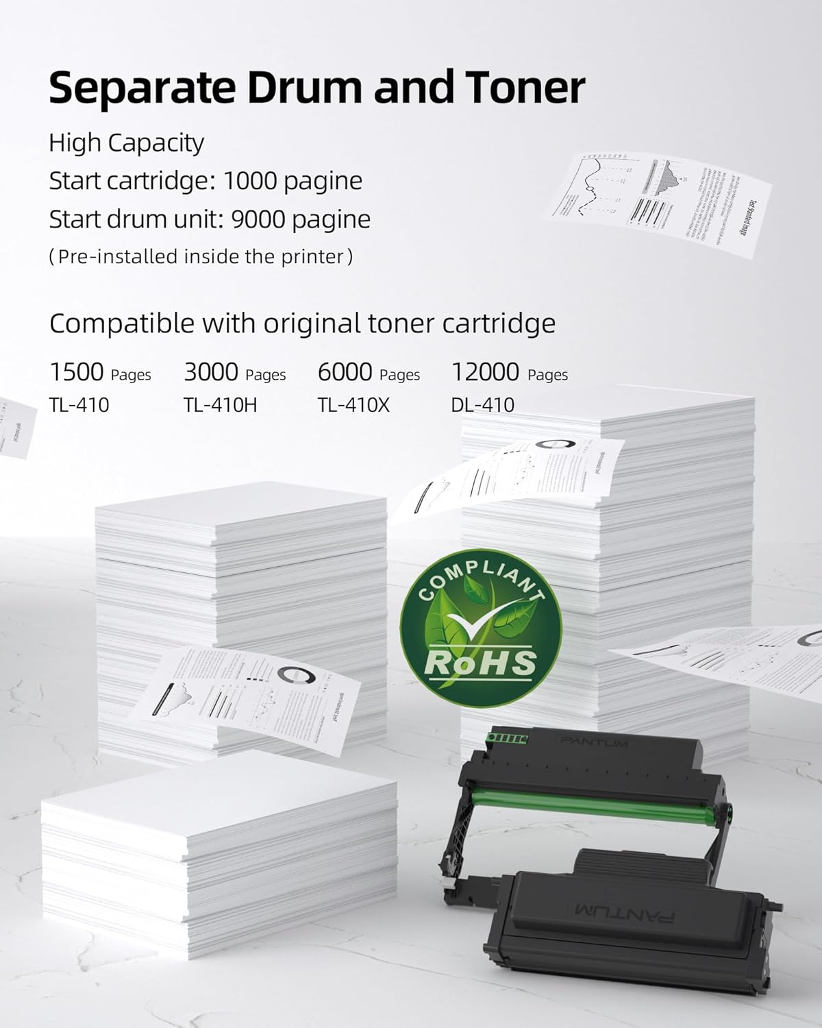 Pantum M6700DW Stampante Laser Multifunzione Monocromatica - immagine 5
