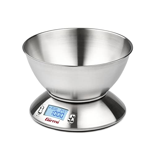 Girmi PS85 Bilancia Elettronica da Cucina 1g/5kg