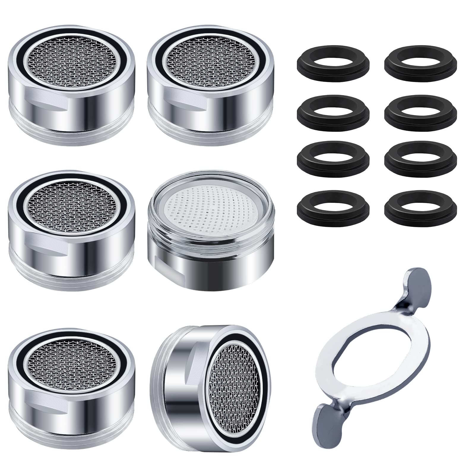 Aeratore Rompigetto Rubinetto M24 (6 Pezzi)