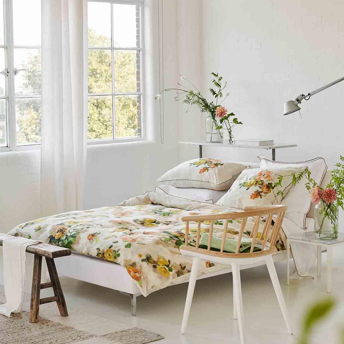 Designers Guild Copripiumino, Giardino, 240 x 220 cm, Beige