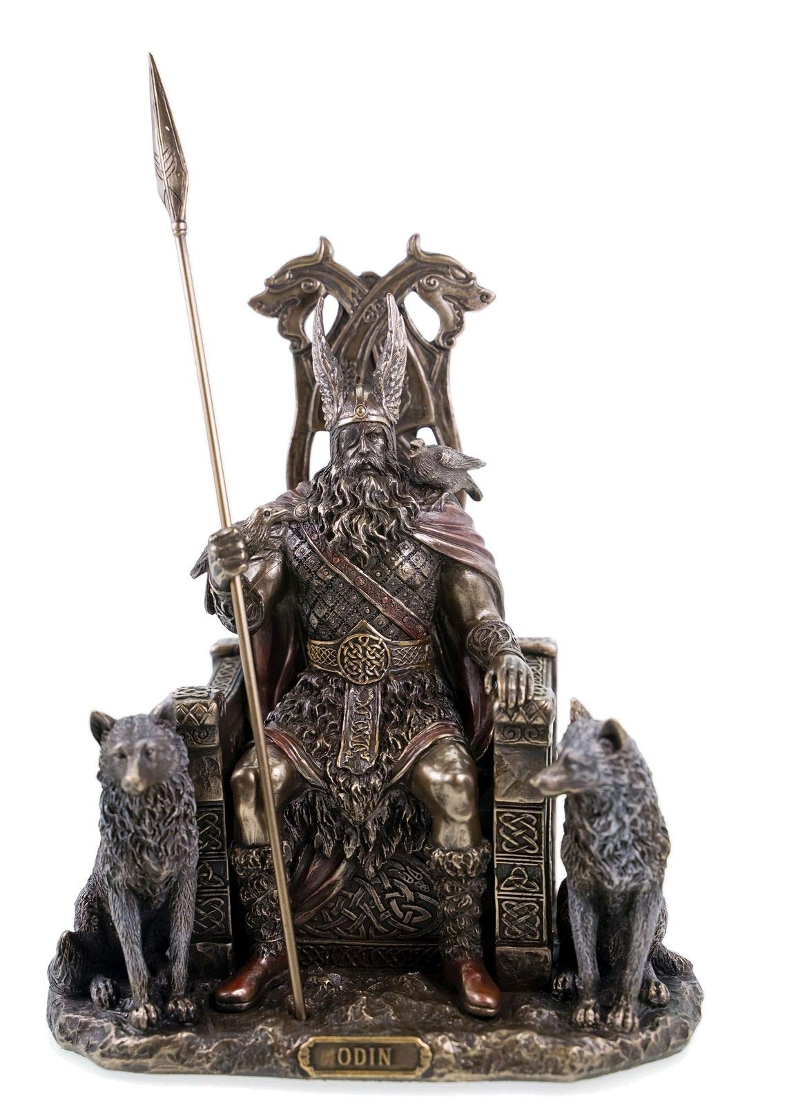 Statua Odino Veronese - Dio Germanico 22cm