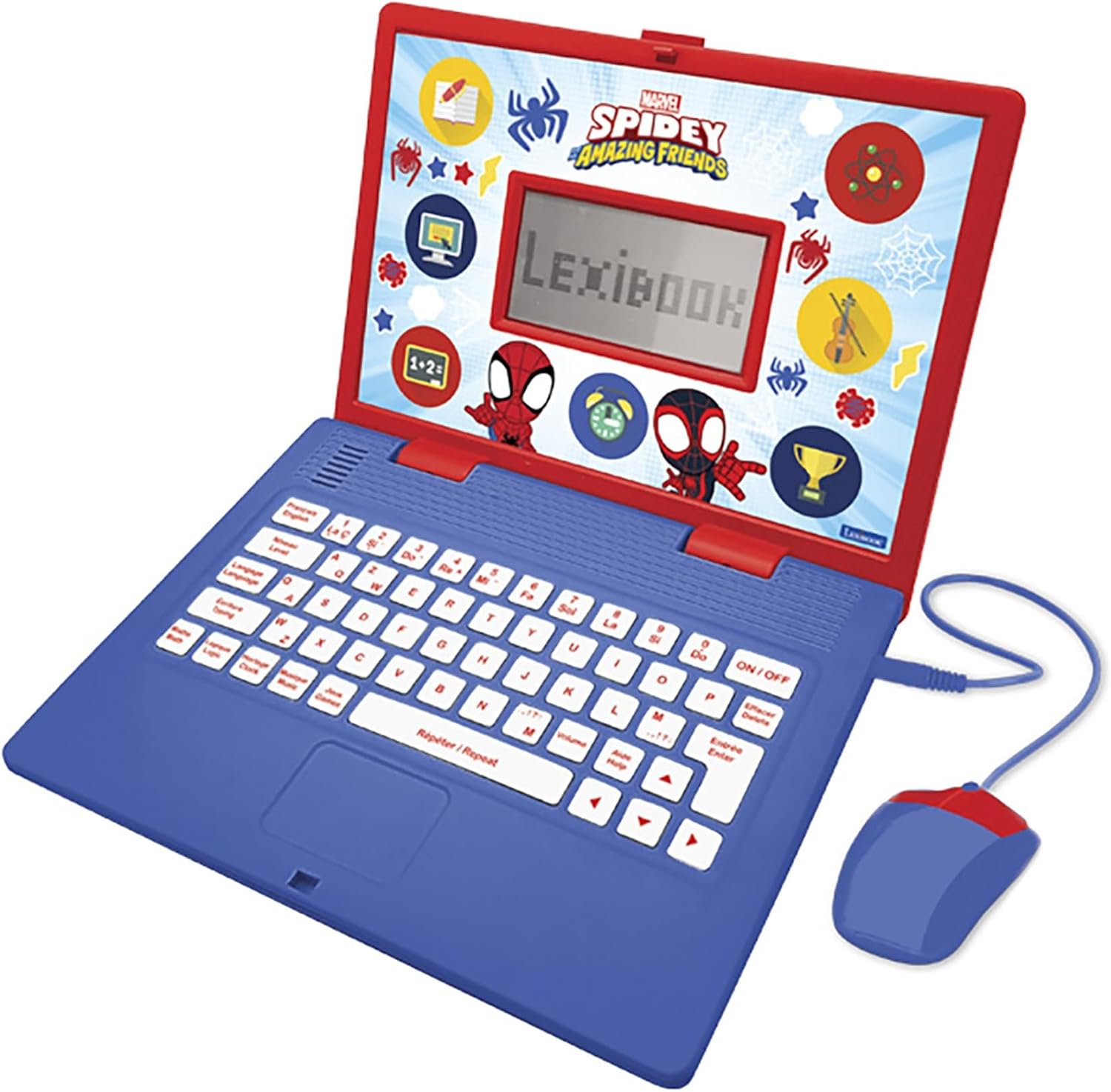 Lexibook Spidey Computer Portatile Bilingue Educativo - immagine 1
