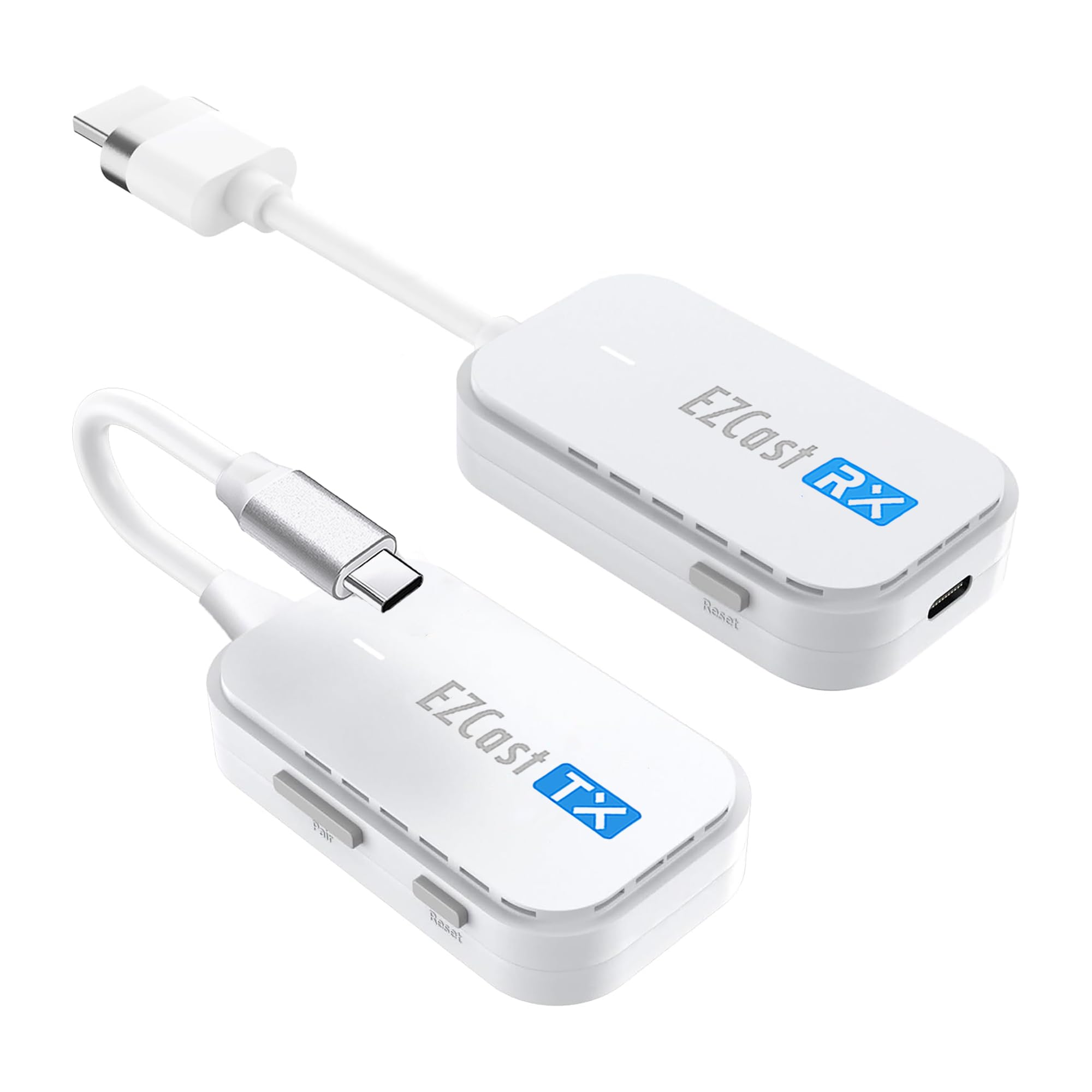 Ezcast Trasmettitore e Ricevitore USB C a HDMI 30m