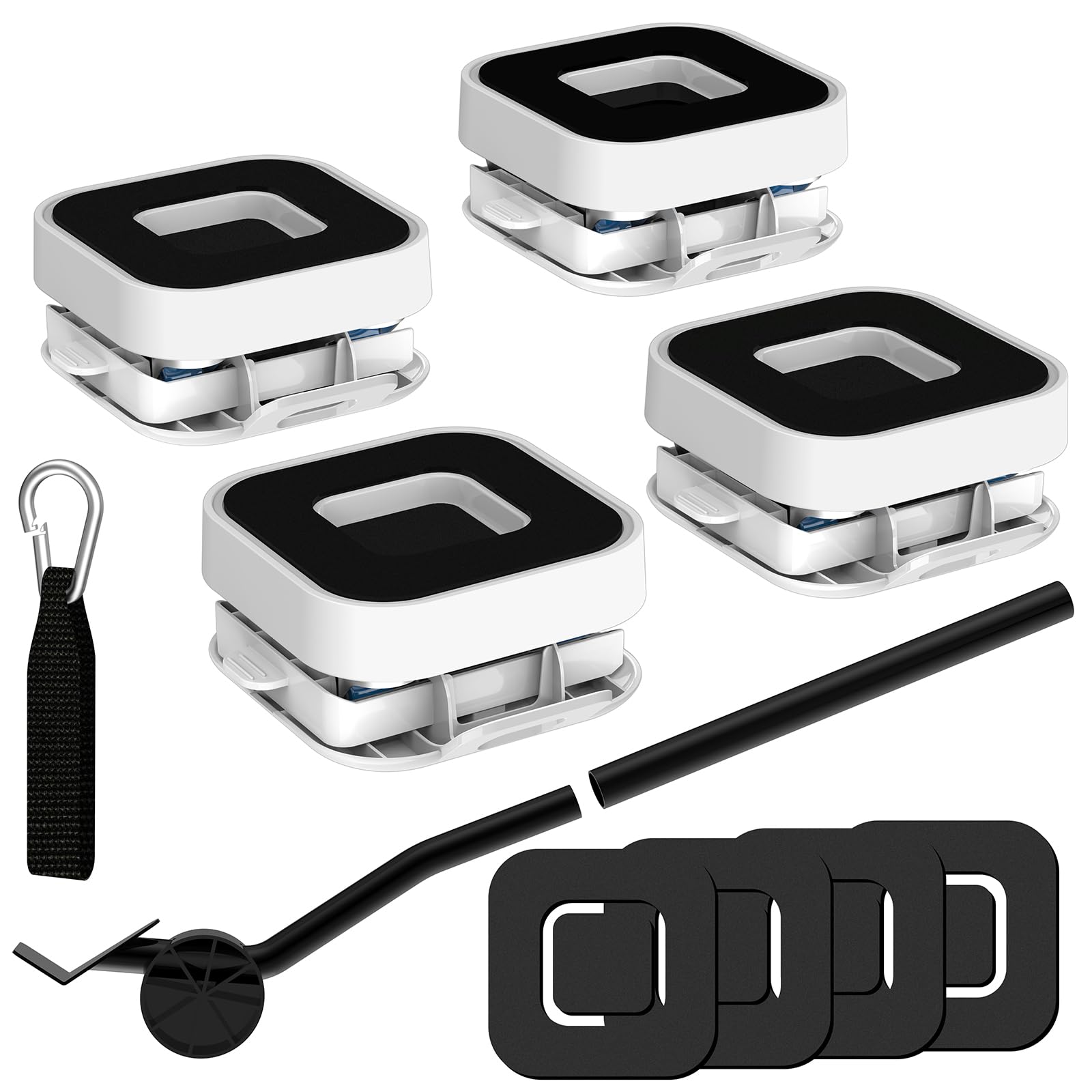 Niuxx Ruote per Spostare Mobili 350kg