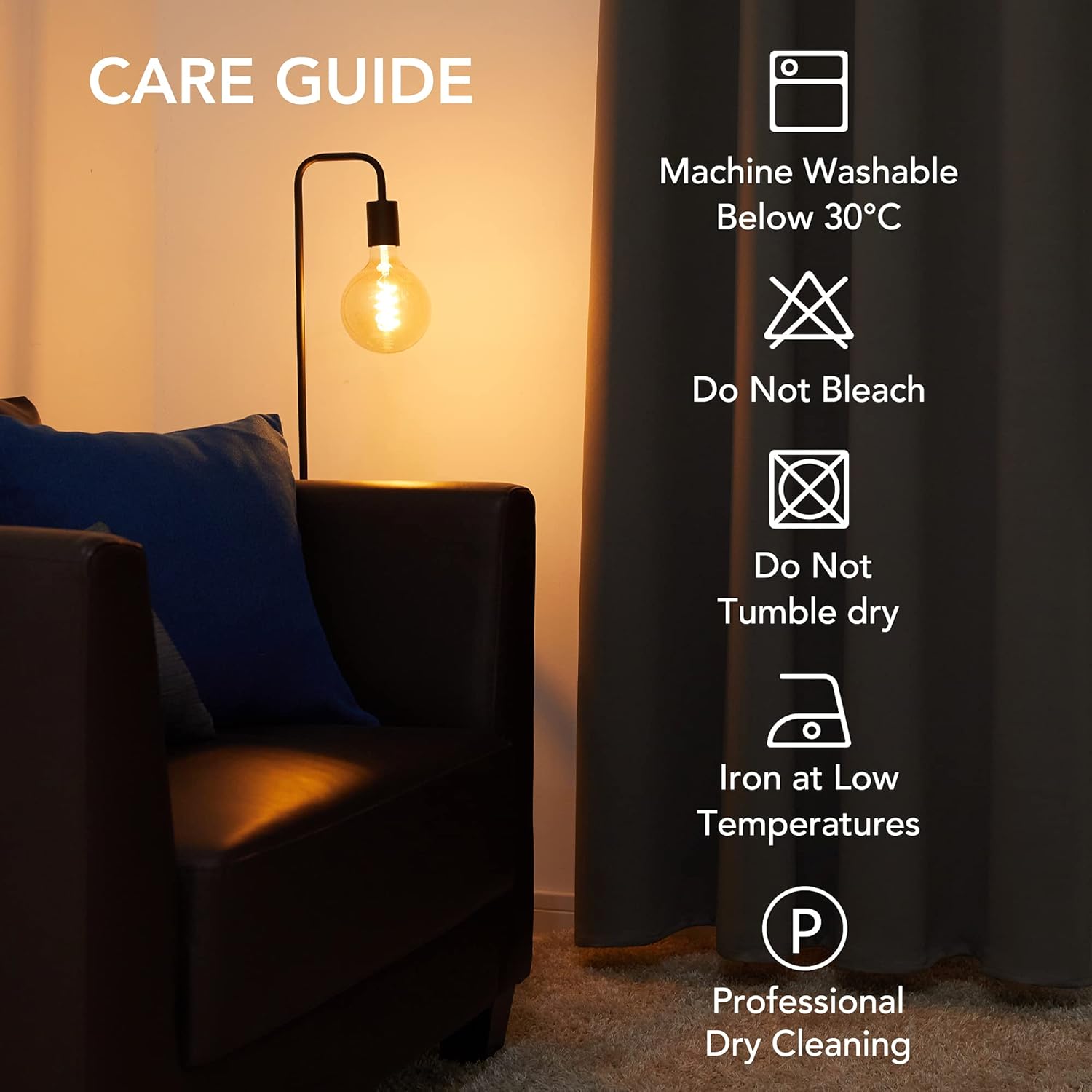 Deconovo Tende Oscuranti 2 Pezzi 140x220 CM, Verde - immagine 8