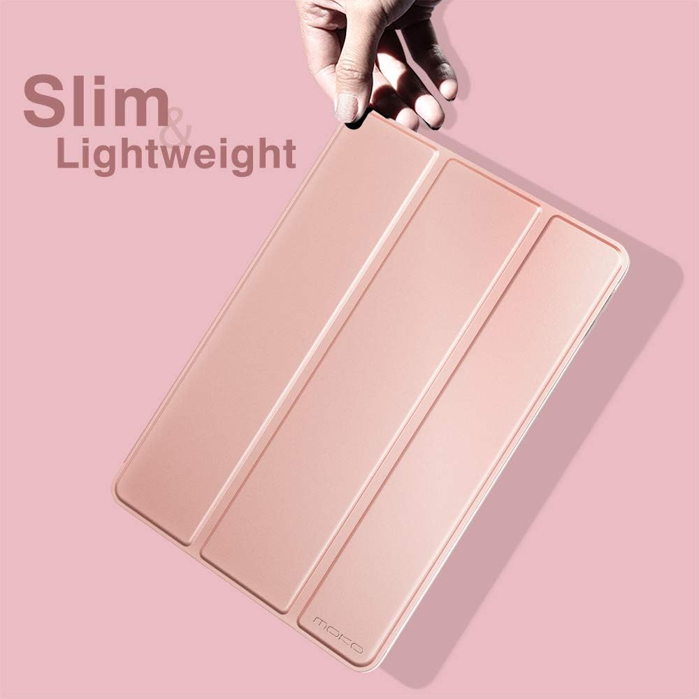 Moko Cover per Nuovo iPad 10.2" (9a/8a/7a Gen) - Oro Rosa - immagine 8