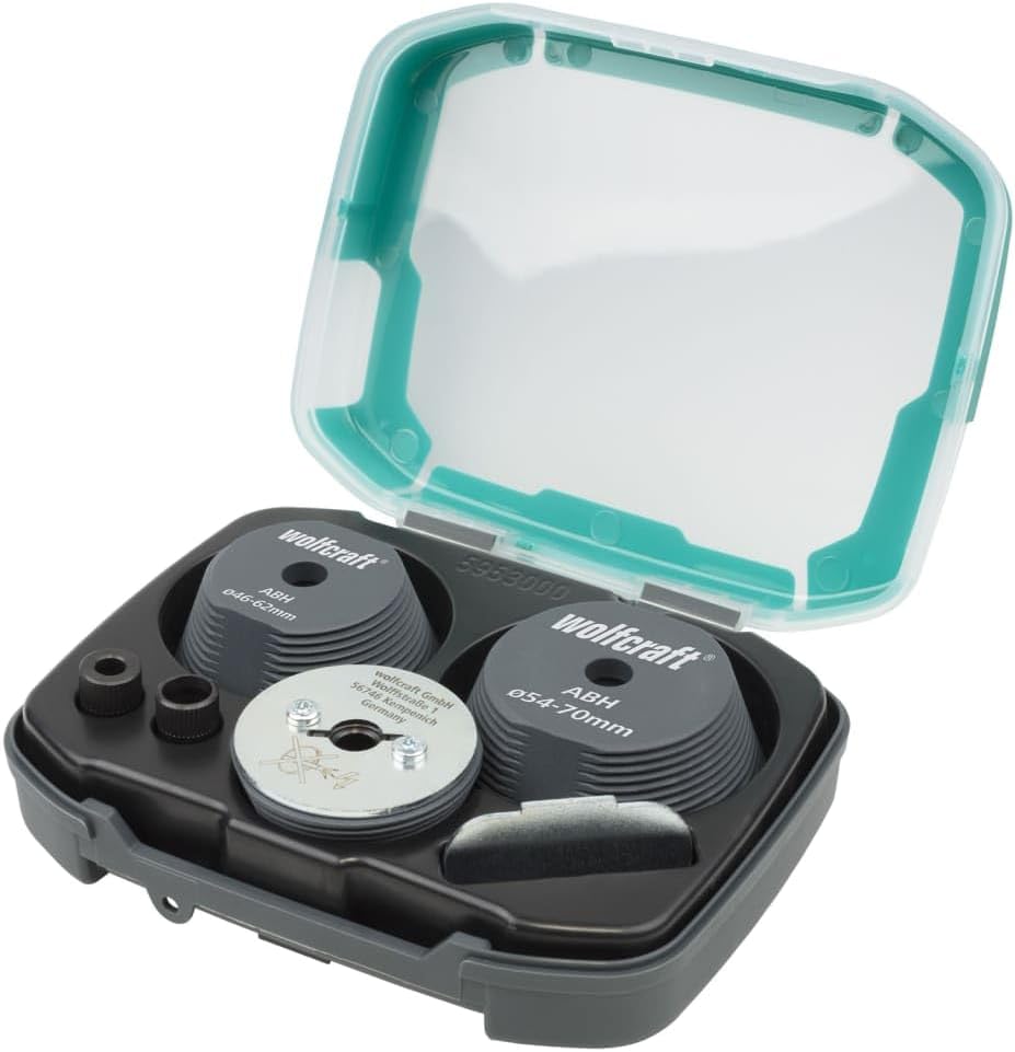 Wolfcraft Set Guide Allargafori 3 pezzi I 5953000