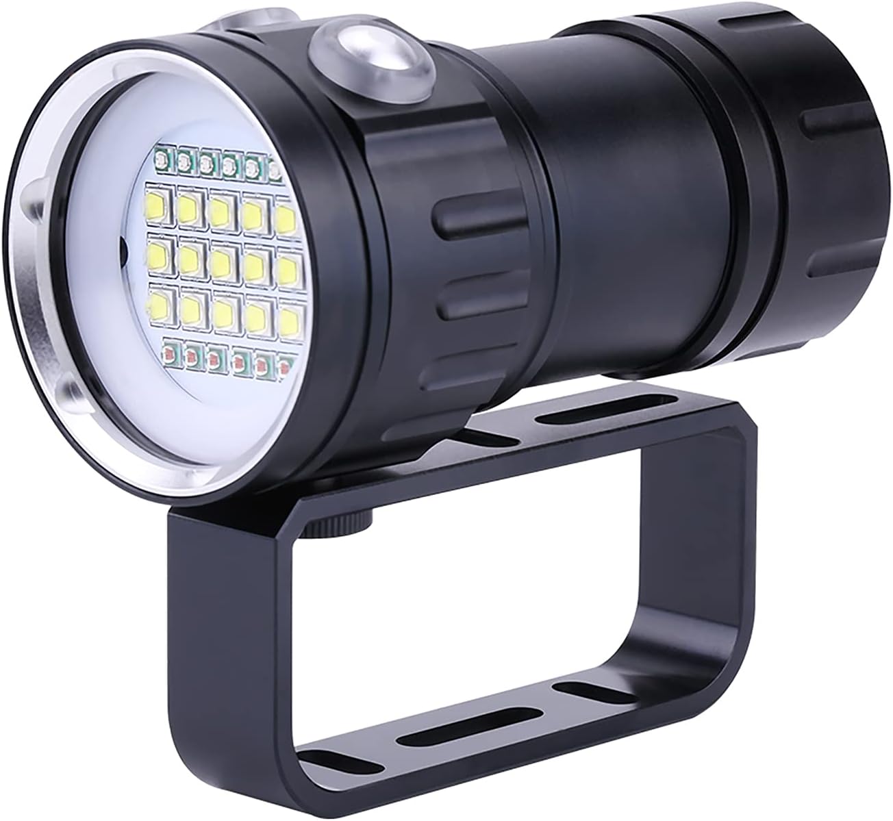 IPX8 18000lm 500M Torcia Impermeabile Lampada Luce Subacquea Campo Esterno - immagine 1