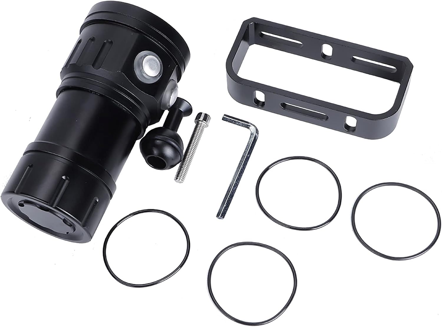 IPX8 18000lm 500M Torcia Impermeabile Lampada Luce Subacquea Campo Esterno - immagine 5