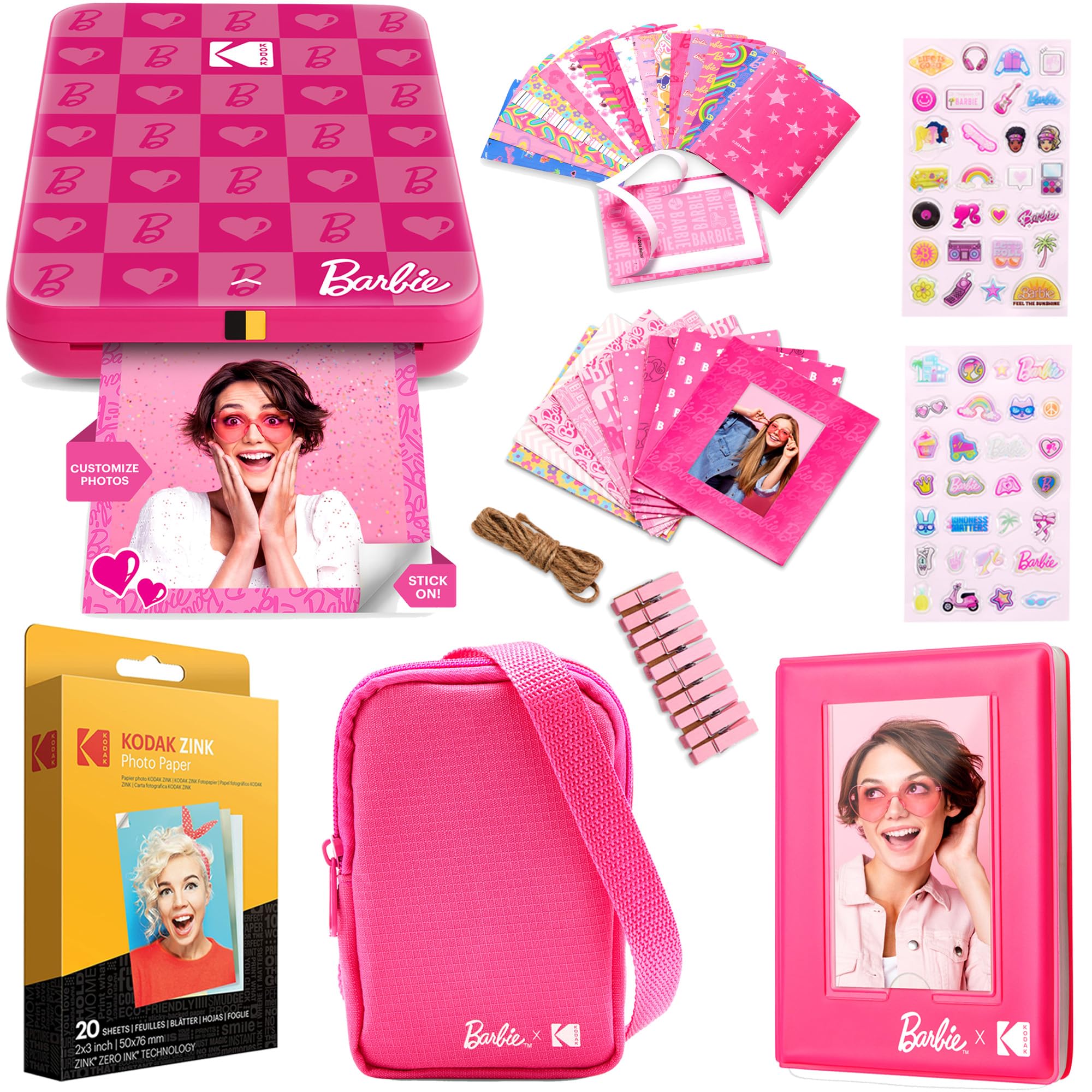 Kodak Barbie Step Slim - Stampante Portatile Wireless