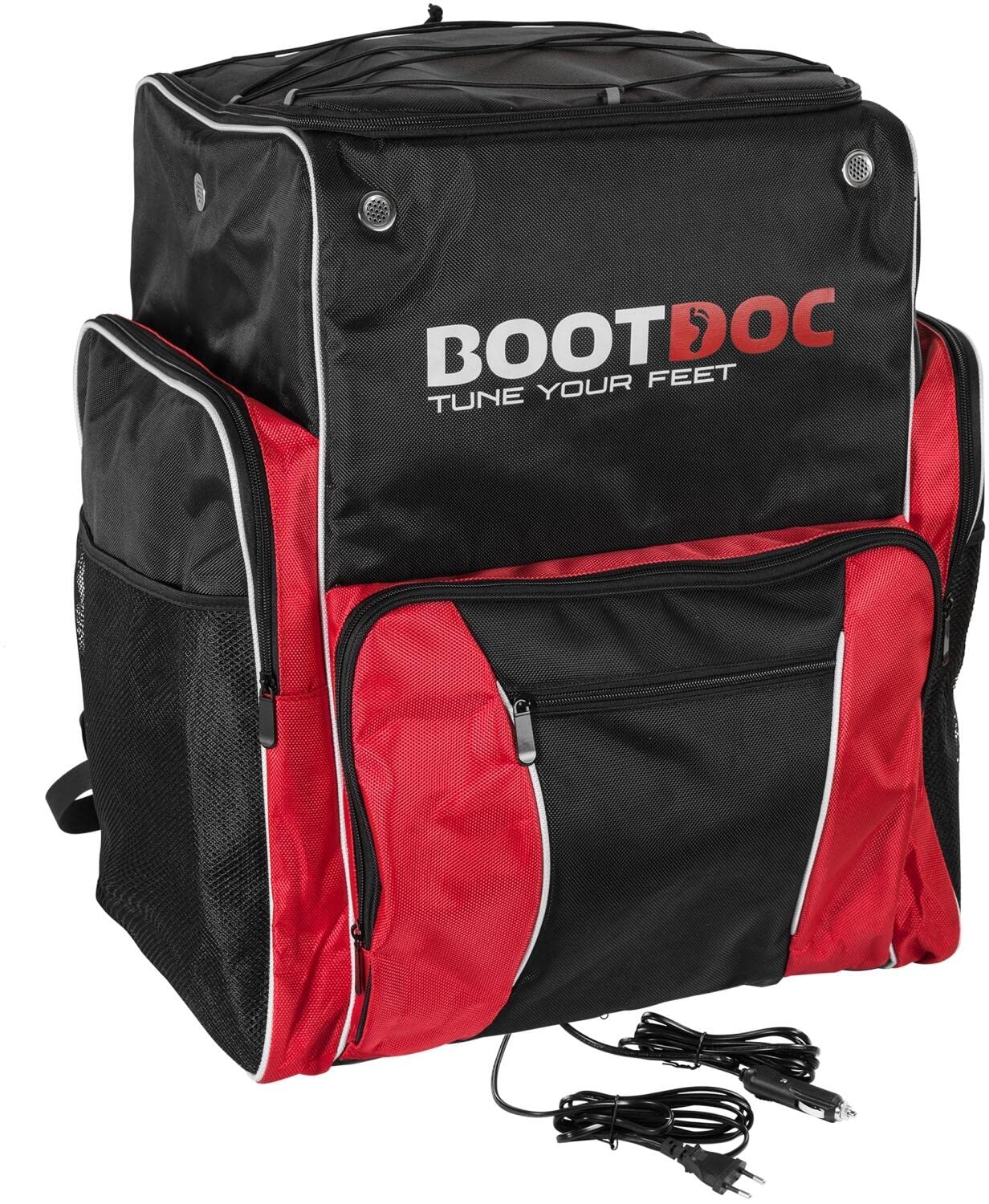 Bootdoc Heated Racing Bag Pro - Borsa riscaldabile (nero/rosso/bianco)