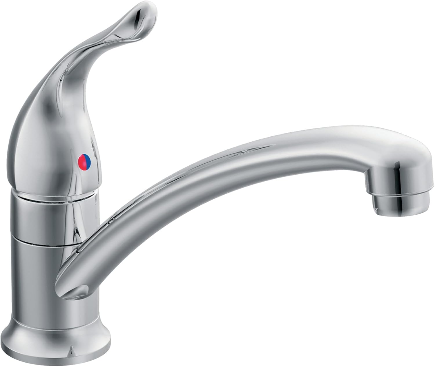 Moen 7423 Chateau one-handle Low ARC Kitchen Faucet, Chrome - immagine 1